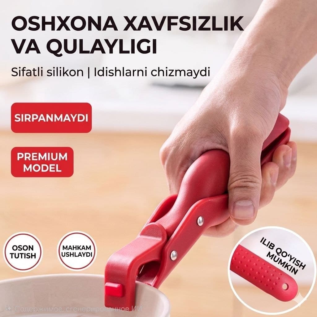 Qozon ushlagich - qulay va oson