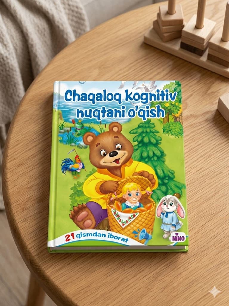 Bolalar uchun gapiruvchi kitob, ovozli ikki tilli kitob-plakat, o'rgatuvchi interaktiv